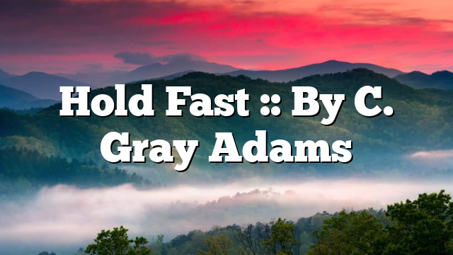 Hold Fast :: By C. Gray Adams