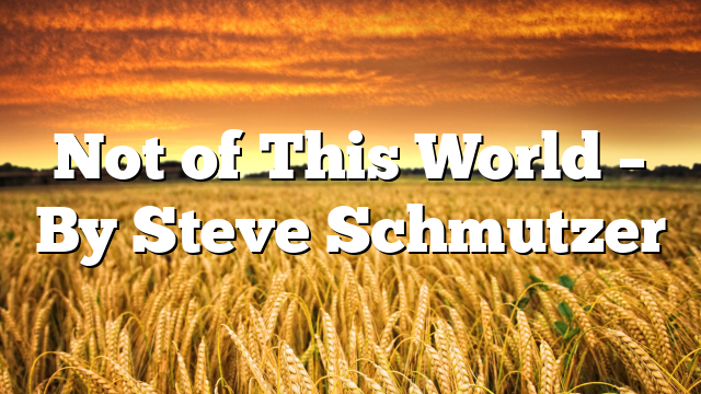 Not of This World – By Steve Schmutzer