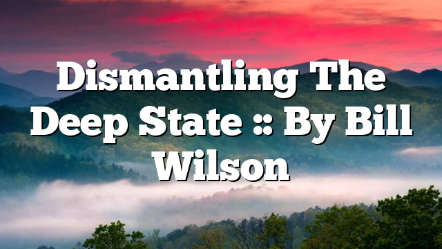 Dismantling The Deep State :: By Bill Wilson