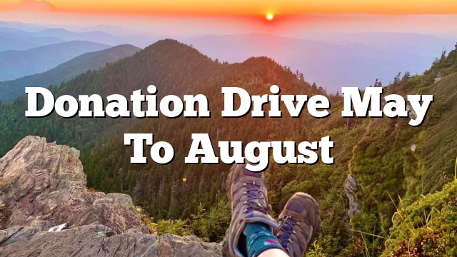 Donation Drive May To August