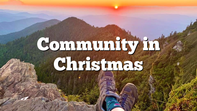 Community in Christmas