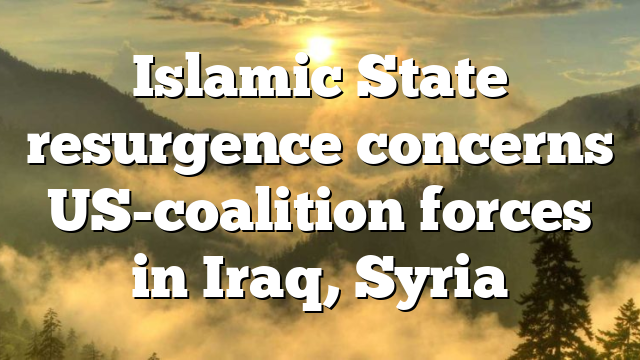 Islamic State resurgence concerns US-coalition forces in Iraq, Syria