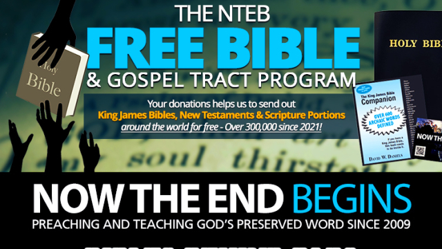 NTEB Listener Dan Writes To Tell Us What An Impact The NTEB Free Bible Program Has Made In His Life And Encourages All Of Us To Stay In The Fight