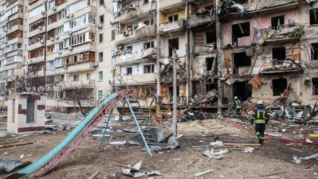 Nine killed in Kyiv in intense Russian air attack