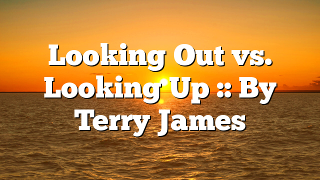 Looking Out vs. Looking Up :: By Terry James