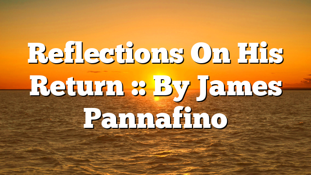 Reflections On His Return :: By James Pannafino