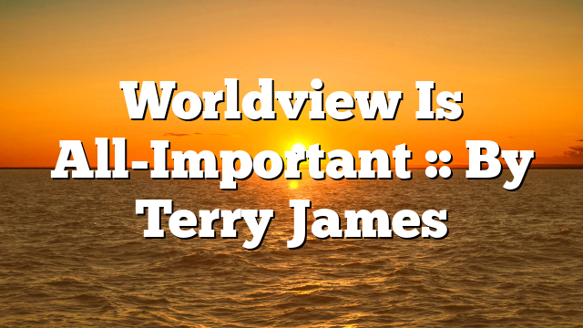 Worldview Is All-Important :: By Terry James
