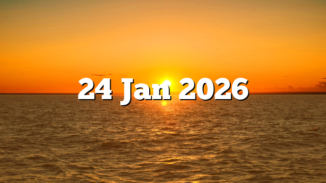 24 Jan 2026