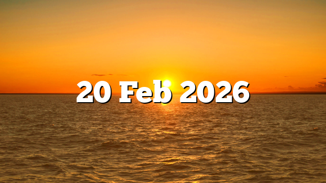 20 Feb 2026