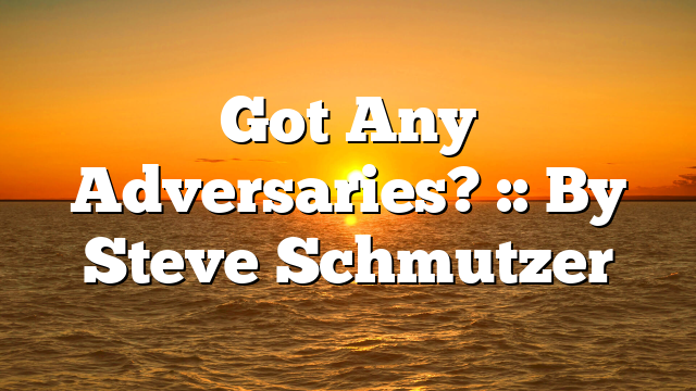 Got Any Adversaries? :: By Steve Schmutzer