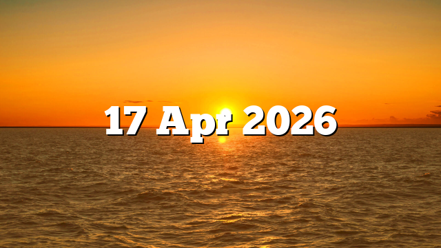17 Apr 2026