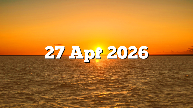 27 Apr 2026