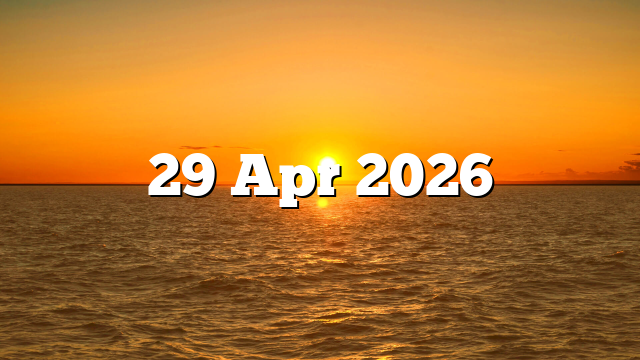 29 Apr 2026