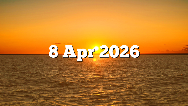 8 Apr 2026