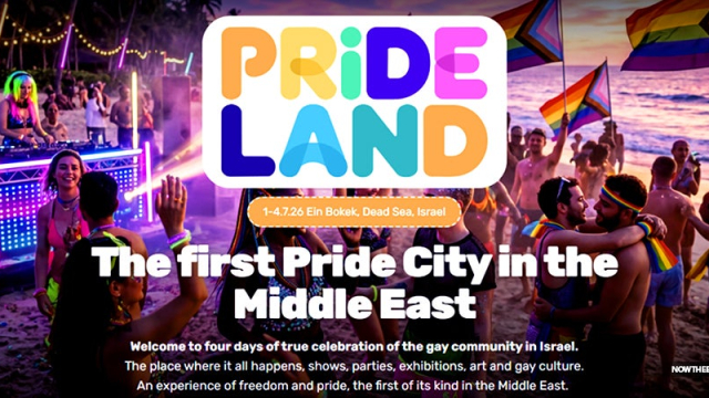 Israel Set To Host The Middle East’s Largest LGBTQ+ Festival ‘Pride Land’ At The Dead Sea In A Mockery Of The God Who Burned Both Sodom And Gomorrha