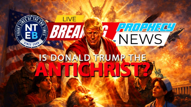 THE PROPHECY NEWS PODCAST: Donald Trump Stuns The Social Media World Today By Posting An Image Of Himself As An End Times Messiah Healing America