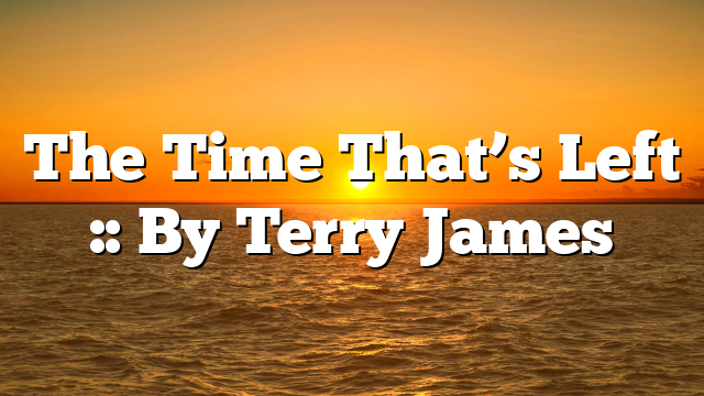 The Time That’s Left :: By Terry James