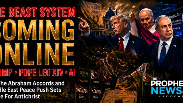 THE PROPHECY NEWS PODCAST: Pope Leo XIV Has Meeting With Anthropic CEO To Control AI As Trump Demands Muslim Nations Join Abraham Accords