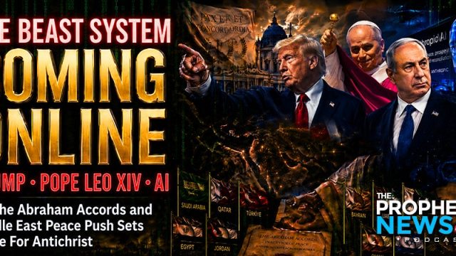 THE PROPHECY NEWS PODCAST: Pope Leo XIV Has Meeting With Anthropic CEO To Control AI As Trump Demands Muslim Nations Join Abraham Accords