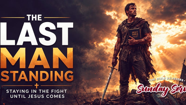 THE BIBLE BELIEVERS SUNDAY SERVICE: The Last Man Standing