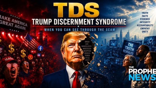 THE PROPHECY NEWS PODCAST: Trump Discernment Syndrome Is The Moment You Stop Cheering The Show & Start Seeing The Strings, The Script, And The Scam