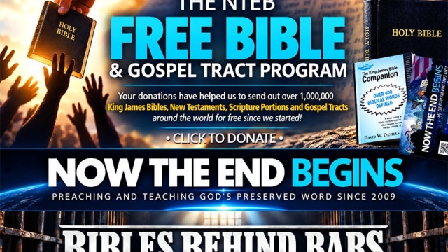 The NTEB Free Bible And Gospel Tract Program Along With Bibles Behind Bars Has Passed One Million Pieces Of Bible Literature Given Out Around The World