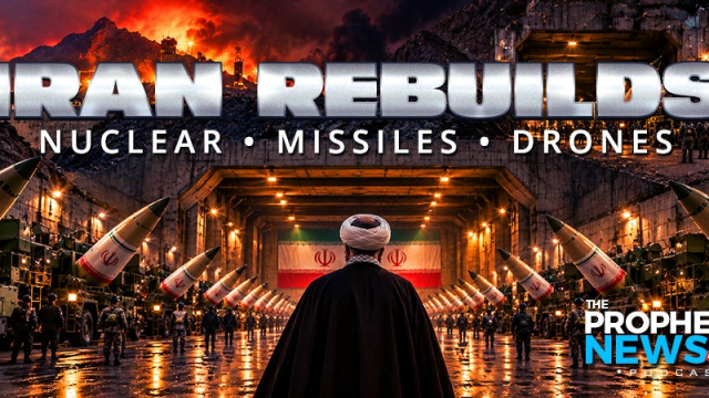 THE PROPHECY NEWS PODCAST: Incredibly, Iran Is Now Fortifying Their Nuclear Sites While Restocking Their Drone And Missile Supplies For Next Round Of War